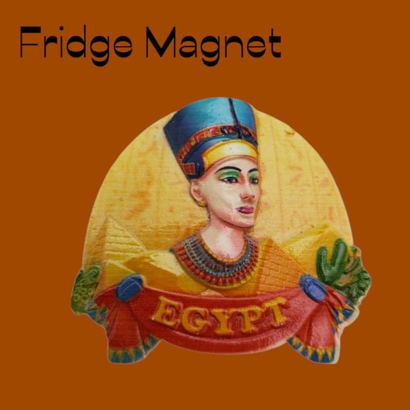 Pharaoh Egypt Fridge Magnet Travel Souvenir Tourist Sight Refrigerator Decor 3D‎ - Picture 5 of 5